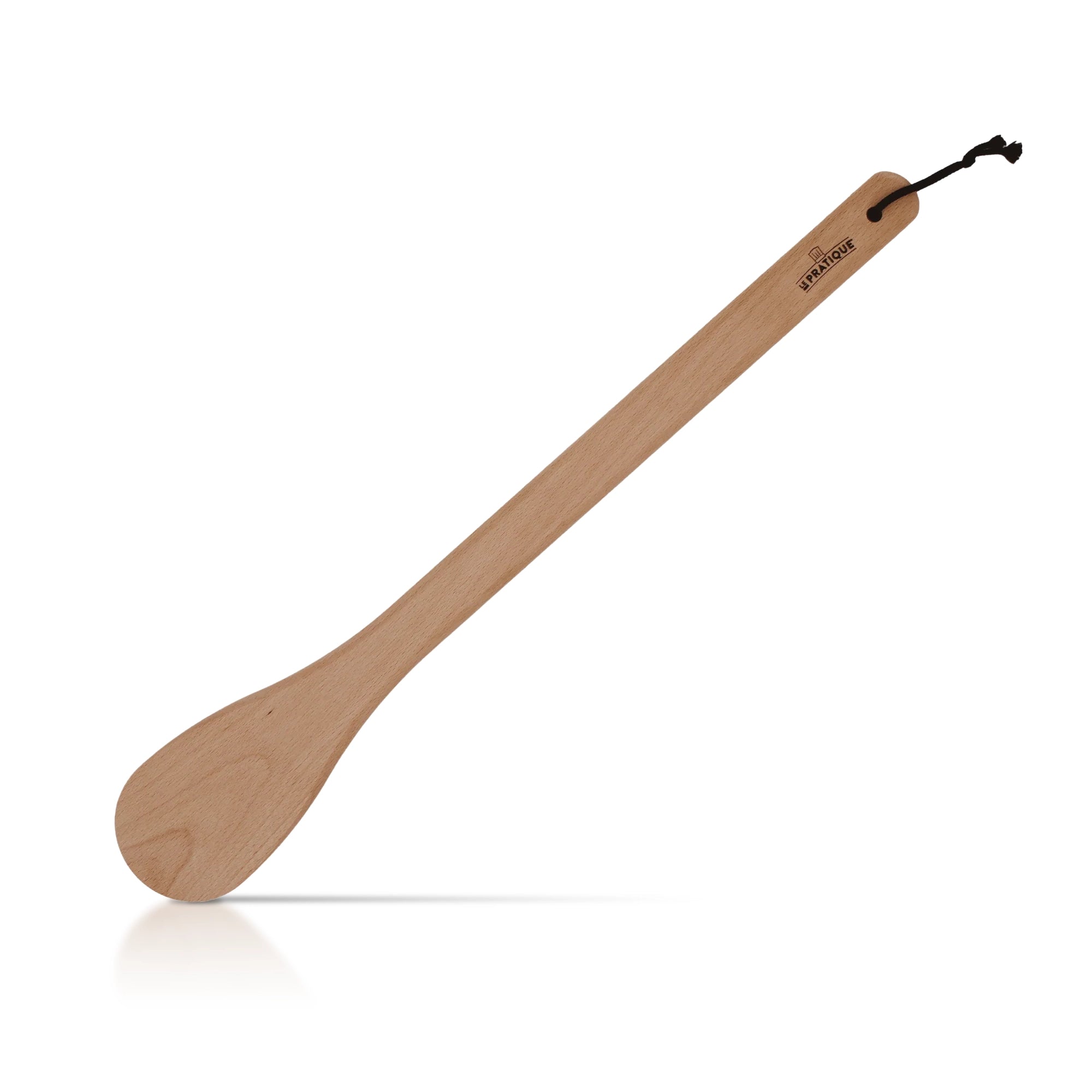 Le Pratique - Professionele Beukenhouten Roerlepel 60cm - Houten Spatel - productfoto