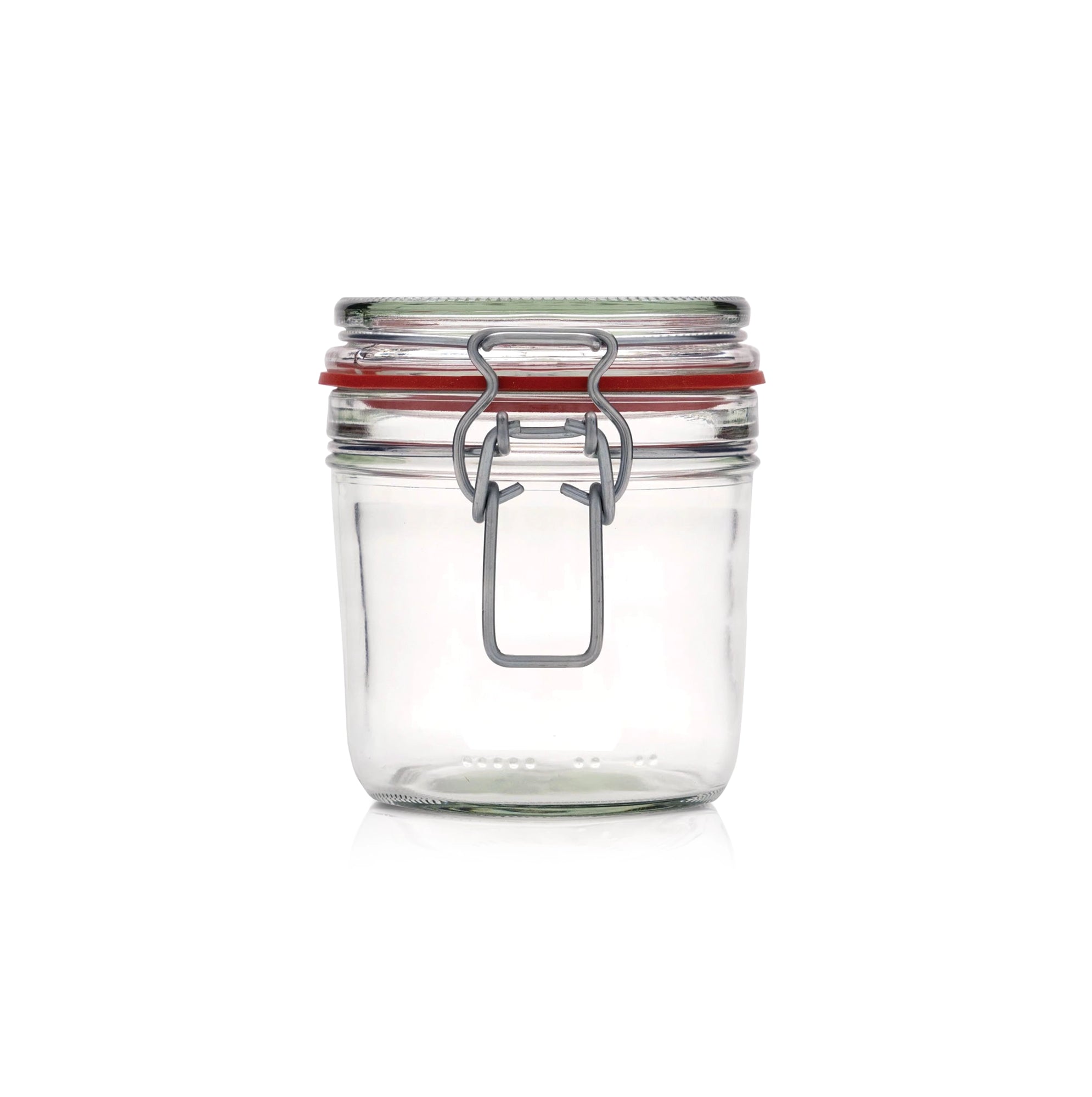 Le Pratique - Weckpot - 6x0,35 Liter - Set van 6 Beugelpotten 350ml - productfoto