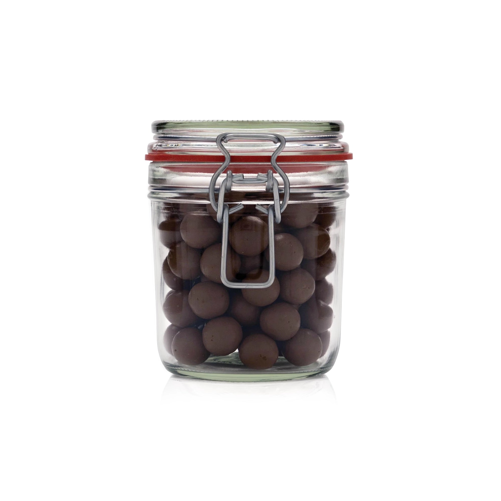 Le Pratique - Weckpot - 0,5 Liter - Rond 500ml - gevuld
