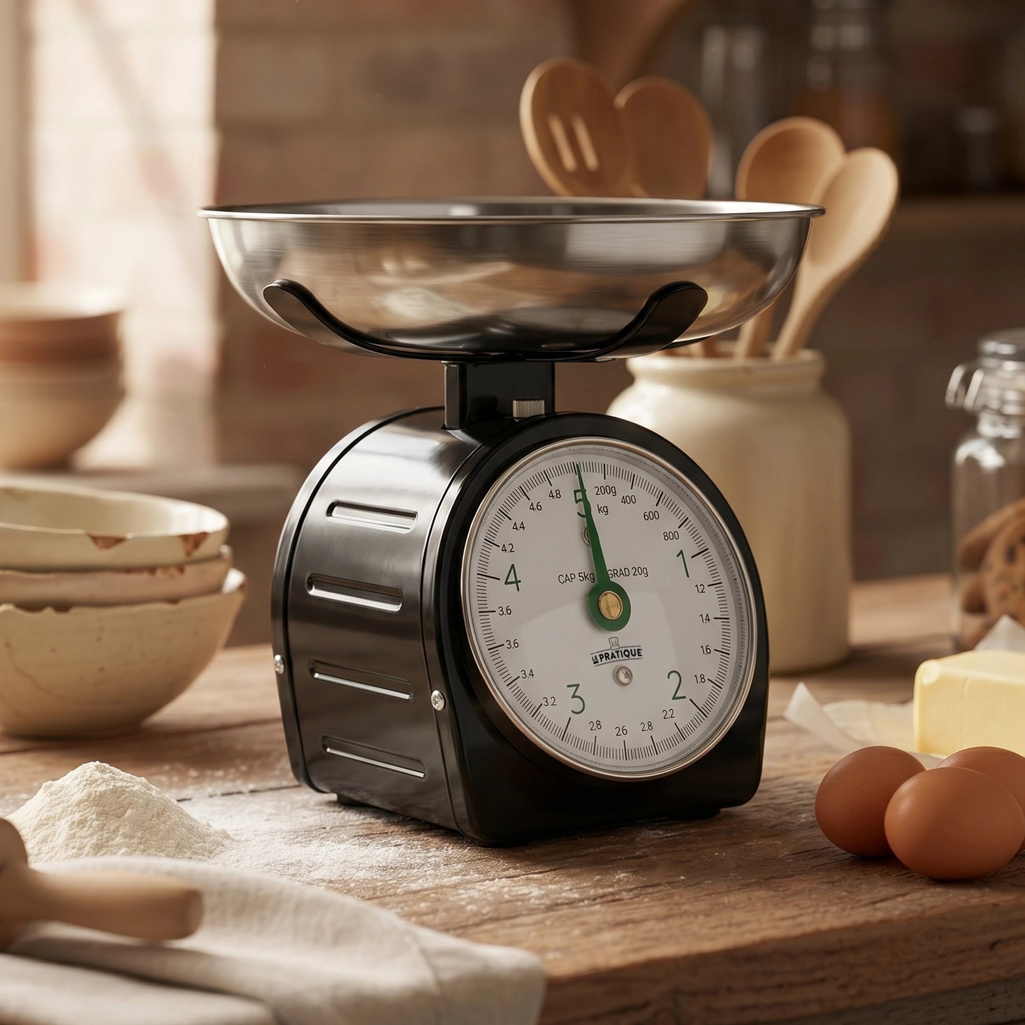 Le Pratique - Mechanische keukenweegschaal tot 5 kg - sfeerbeeld