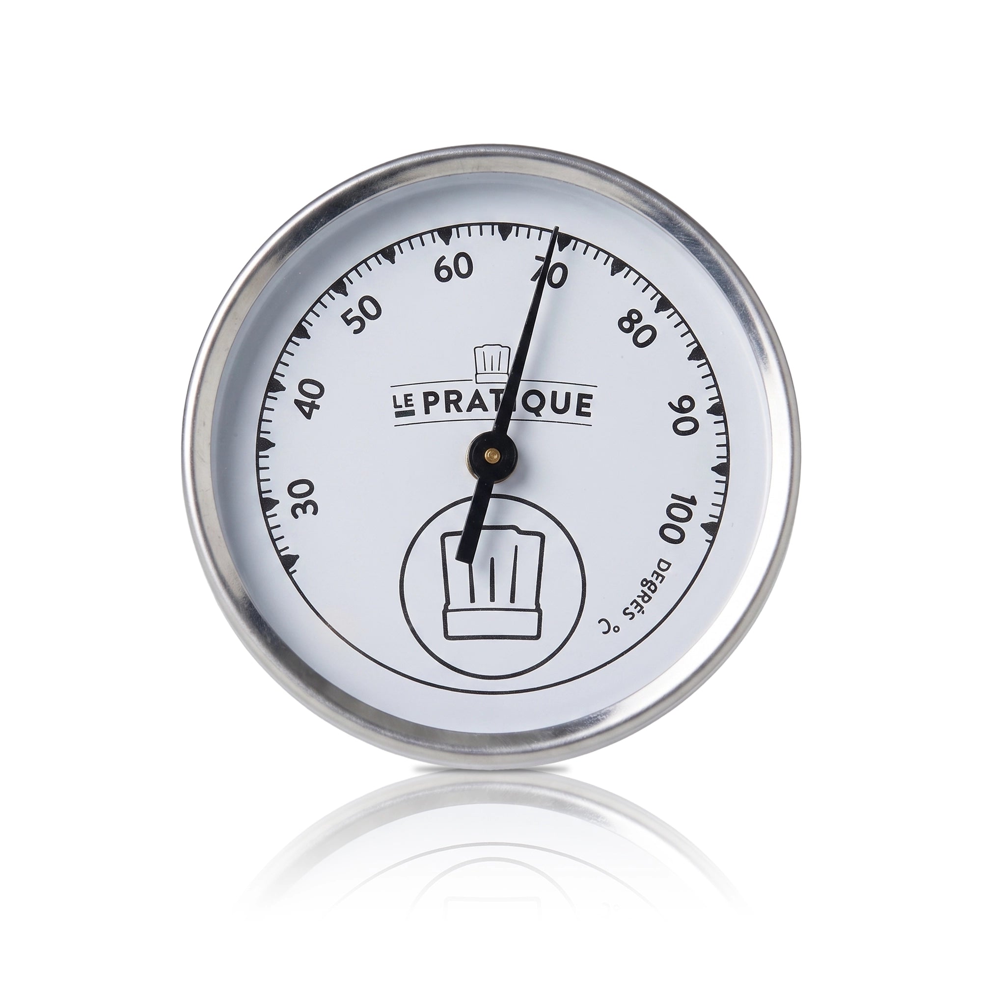 Le Pratique - Inmaakthermometer - Wijzerthermometer voor Weckketel en Inmaakpan - productfoto
