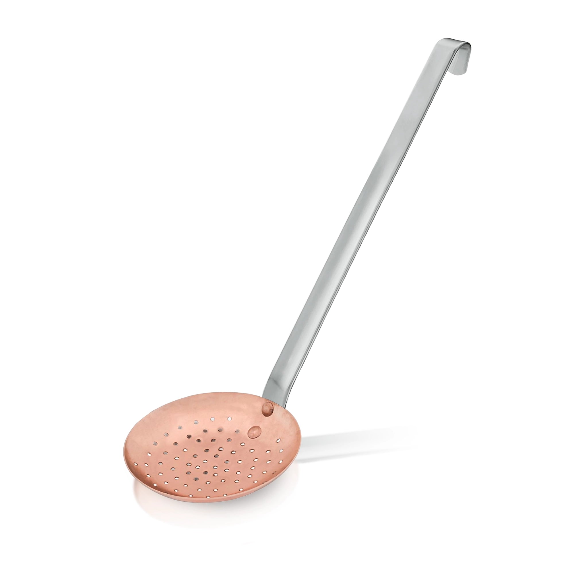 Le Pratique - Koperen schuimspaan 11cm - RVS handgreep - productfoto