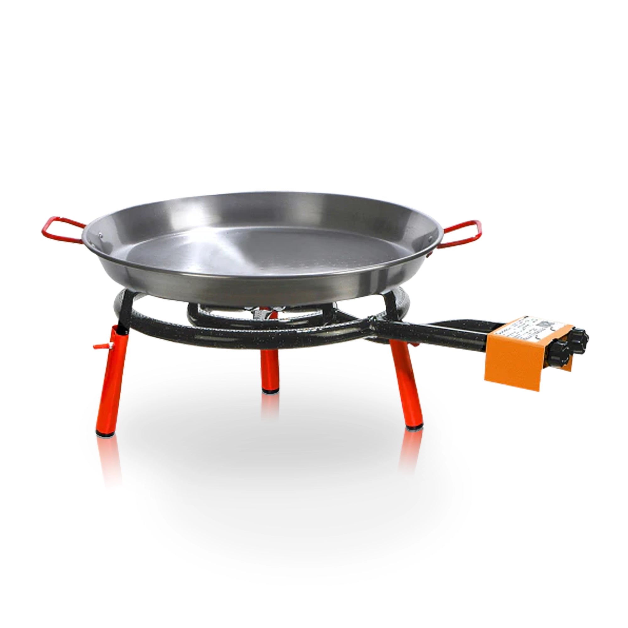 Le Pratique - Paellapan Valencia 6-12 personen - 46cm met Gasbrander - Laag model - productfoto