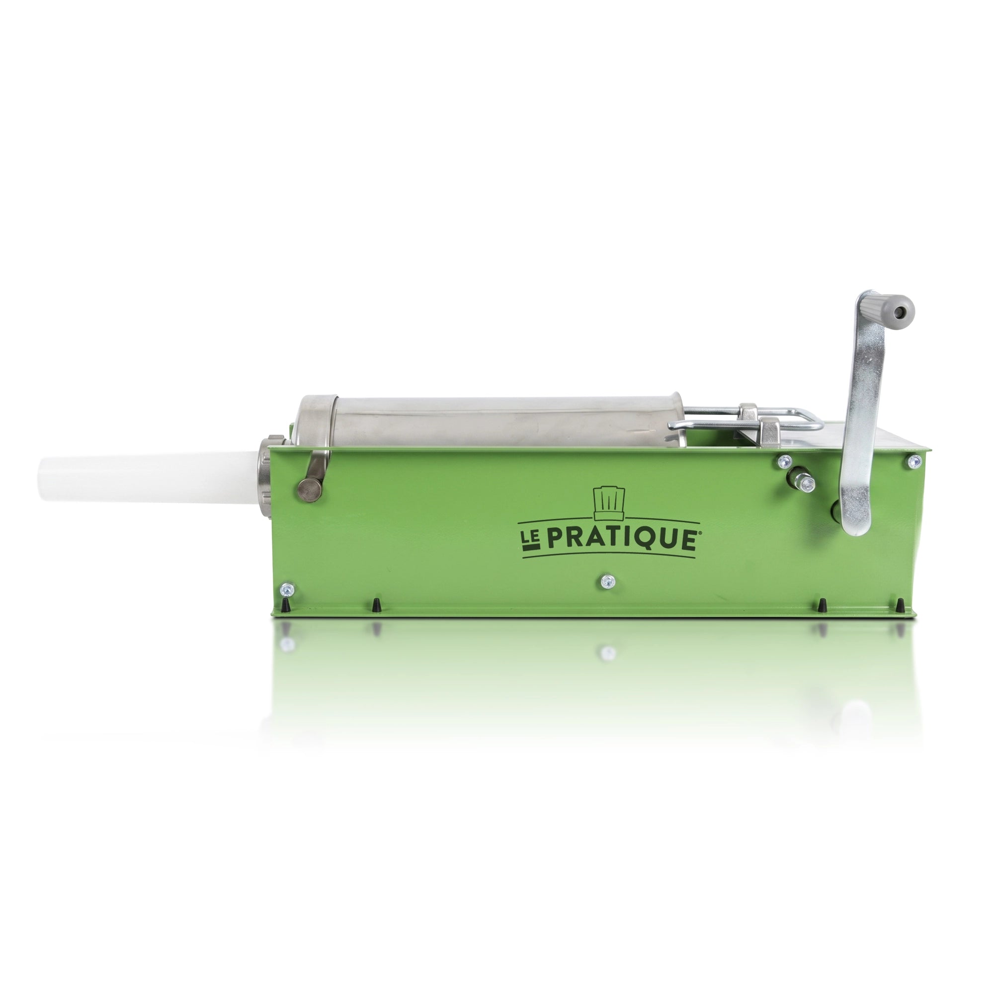 Le Pratique - Worstenvuller Horizontaal 7L - RVS cilinder 2 snelheden - productfoto
