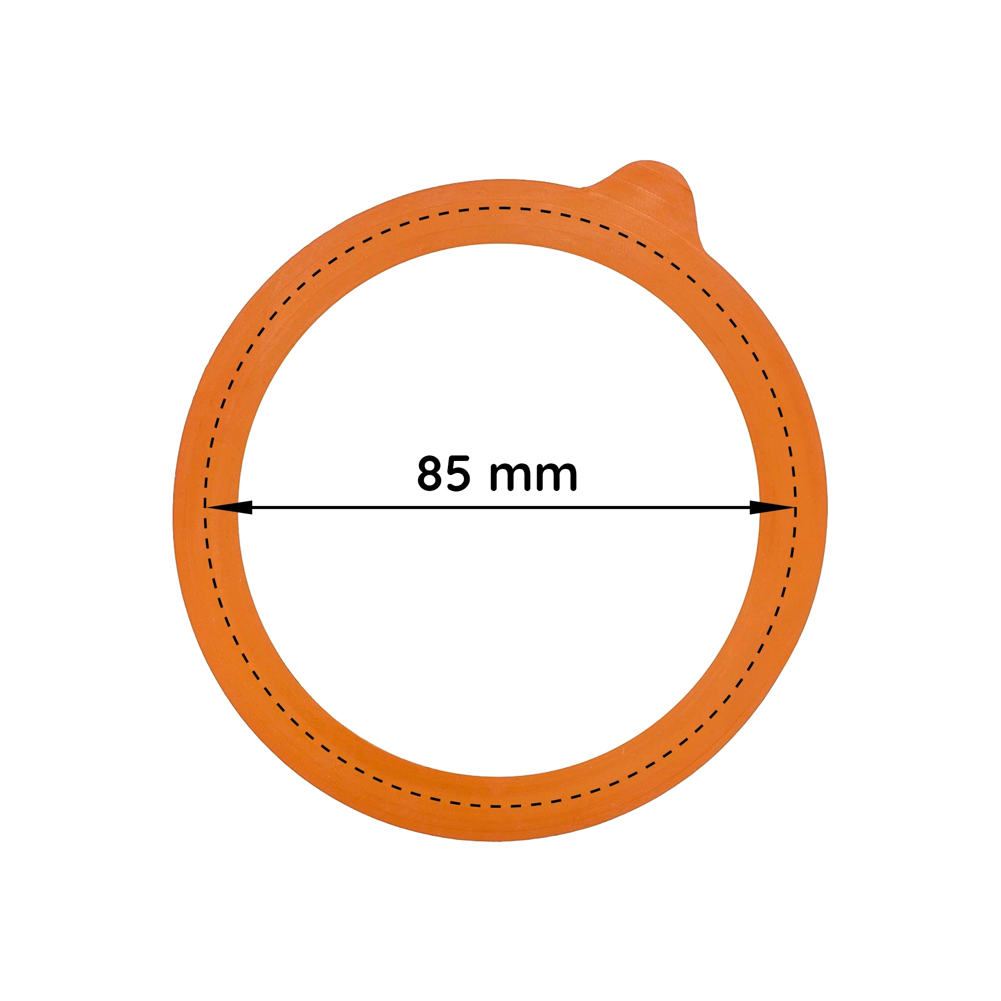Le Pratique - Universele Rubberringen voor Weckpot - 85mm - Set van 10 - detail