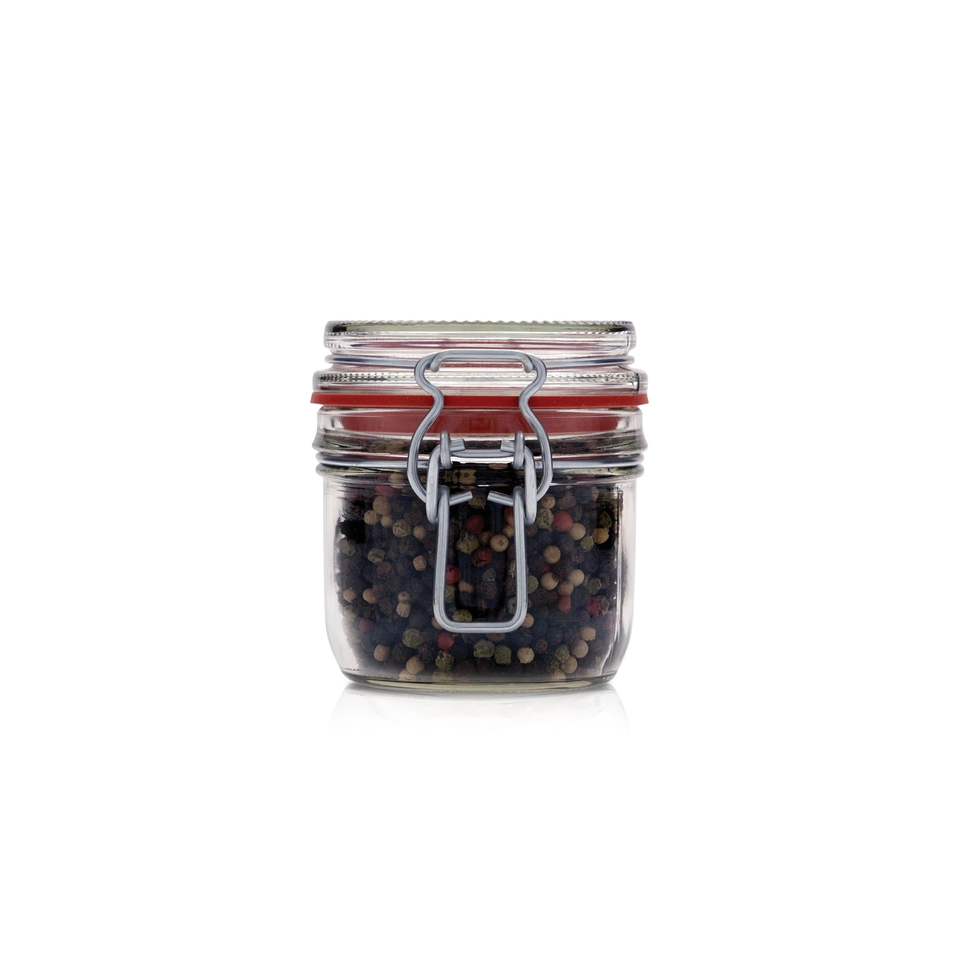 Le Pratique - Weckpot - 6x0,2 Liter - Set van 6 Beugelpotten 200ml - gevuld