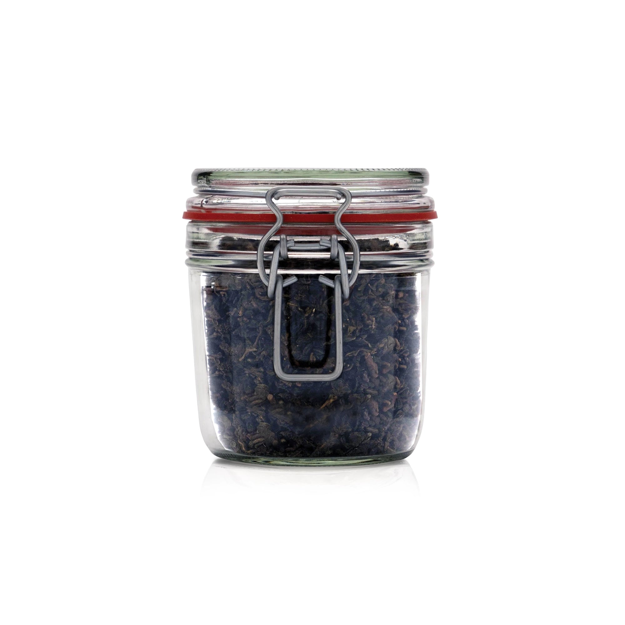Le Pratique - Weckpot - 6x0,35 Liter - Set van 6 Beugelpotten 350ml - gevuld