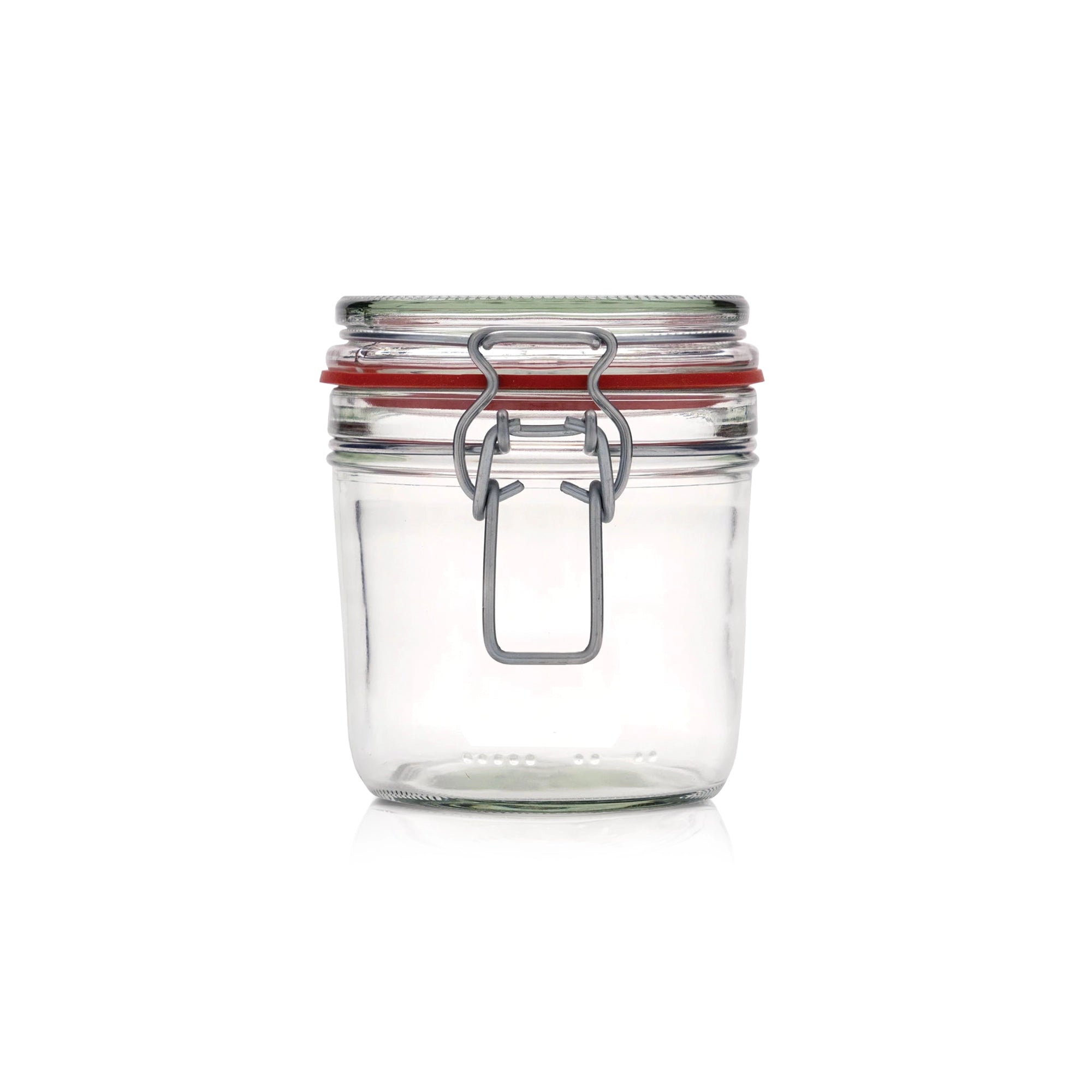 Le Pratique - Weckpot - 6x0,35 Liter - Set van 6 Beugelpotten 350ml - productfoto
