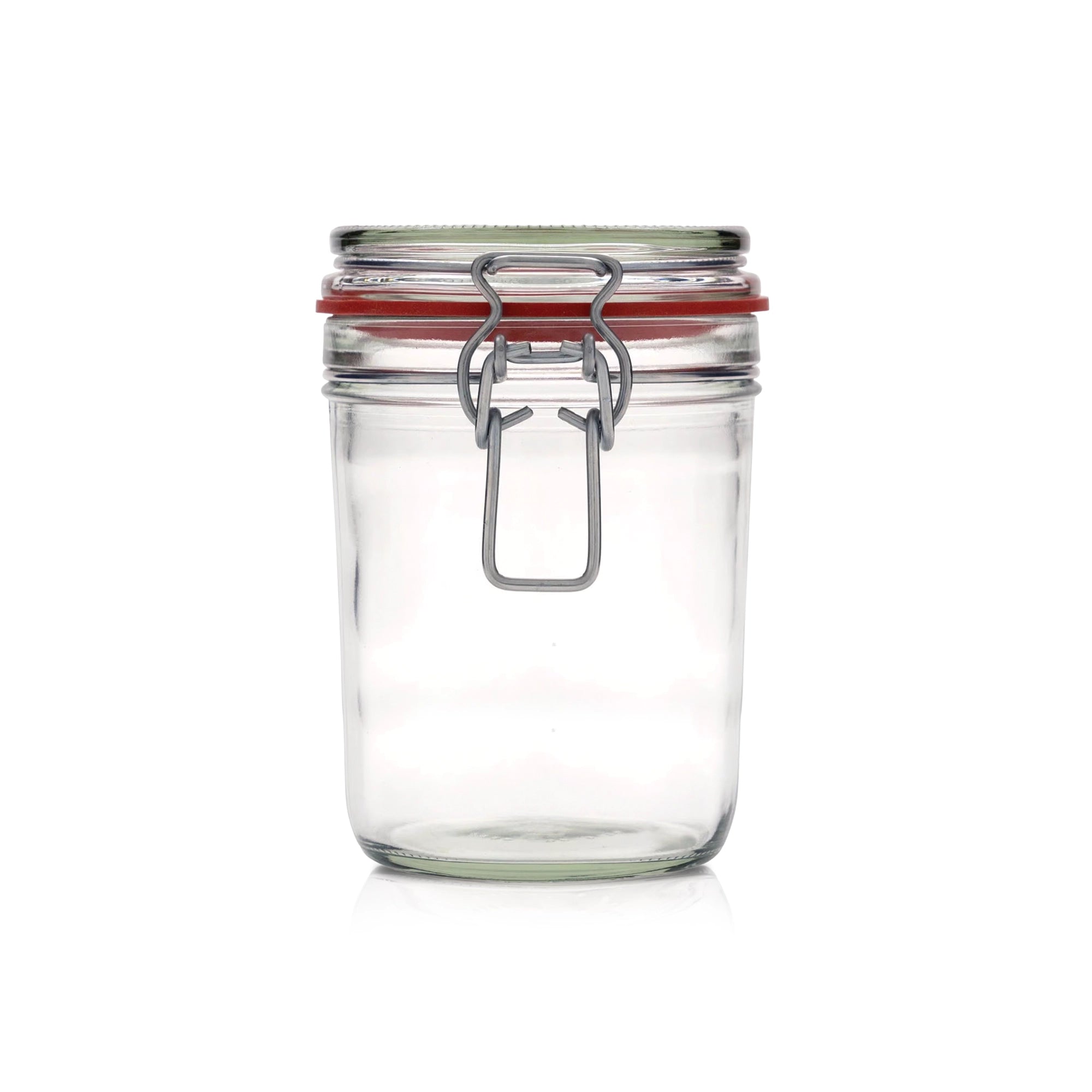 Le Pratique - Weckpot - 6x0,75 Liter - Set van 6 Beugelpotten 750ml - productfoto