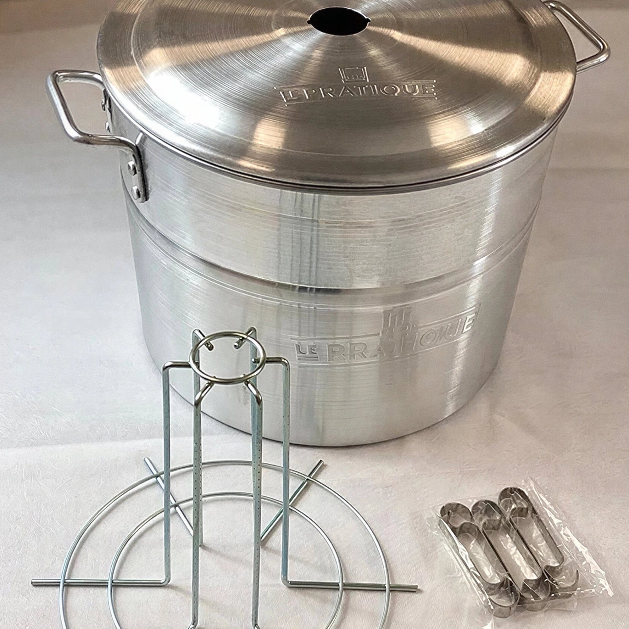 Le Pratique - Inmaakketel - Inmaakpan - 26 liter - Aluminium - inhoud