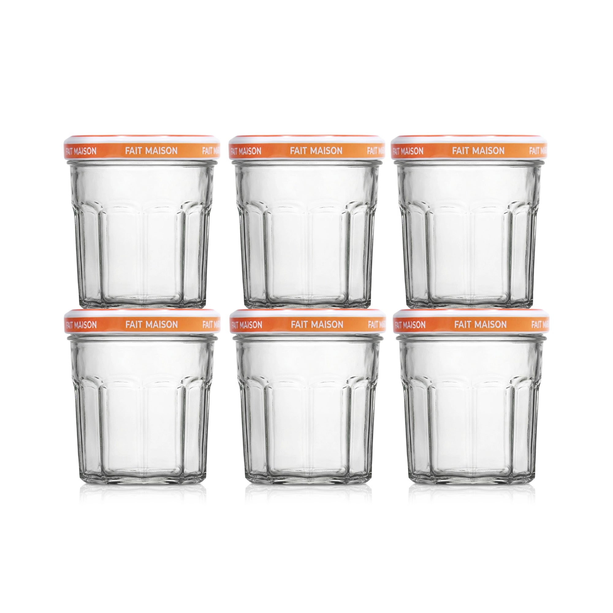 Le Pratique - Inmaakpotten - Jampotten 6x200ml - 70mm - Set van 6 - set van 6 - productfoto 1